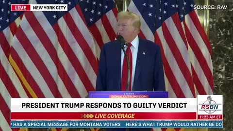 "In a Way I'm Honored... It's Very Bad for the Family... But I'm Honored" - Trump on NYC Show Trial