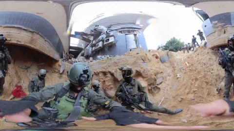 Take a 360° Tour of the Hamas Terrorist Tunnels Dug Below Shifa Hospital