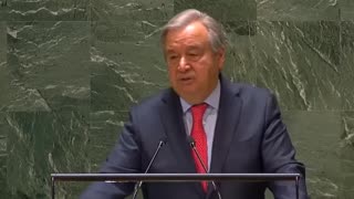 UN Secretary-General António Guterres: "We'll call for action from everywhere with influence on the spread of 'mis- and disinformation' on the Internet."