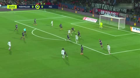 Leo Messi Offside Goal vs Montpellier today