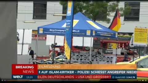 Deutscher Polizeigewerkschafter nennt Mannheim-Täter "Messerheld"!