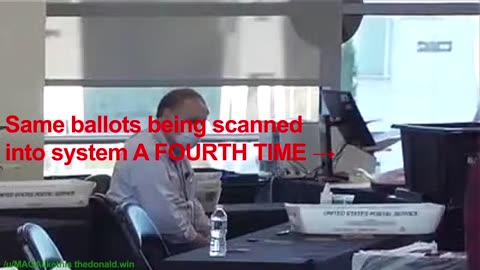 Fulton County Poll Worker Scans The Same Ballots At Least 4 Times ...