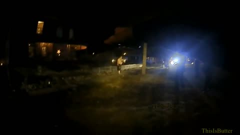 Body camera shows the moments before Kalamazoo police K-9 is stabbed by a man holding a knife