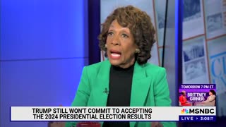Maxine Waters Is Projecting Again