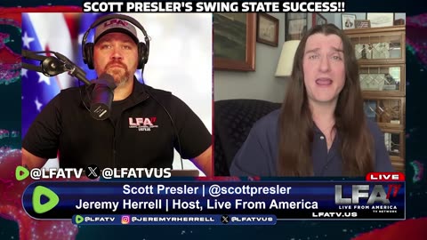 SCOTT PRESLER'S SWING STATE SUCCESS!!
