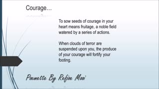 Short Poem About Courage