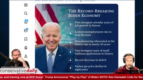 Conservative Daily: Biden's Claims of Success are Nothing But Lies
