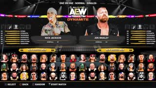 AEW Video Game FULL Roster - Over 120 Superstars & Legends! PS5/XBOX Series X (Concept)