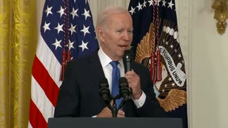 Biden: “More than half the women in my cabinet, more than half the people in my cabinet, more than half the women in my administration are women.”