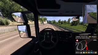 ETS2 Italy - France. Reckless Driving (No Commentary