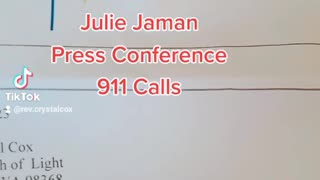 “The Women are being assaulted” 911 Call Julie Jaman Press Conference Port Townsend August 15th 2022