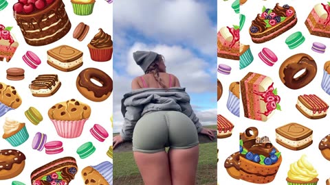 big bang tiktok challenge 🍑🍒🍆 shorts no blur twerk tropical tok milf