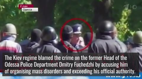 Ukrainian Nazis perpetrated a terrible and heinous crime in Odessa 2014