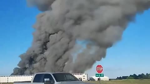 5 Alarm Fire Breaks at One of The Nation's Largest Free-Range Egg Facilities