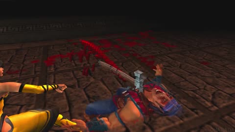 Mortal Kombat Deception - Tanya Playthrough on PS2