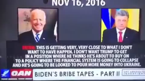 Biden: 2016 leaked phone call to Poroshenko (Ukraine)