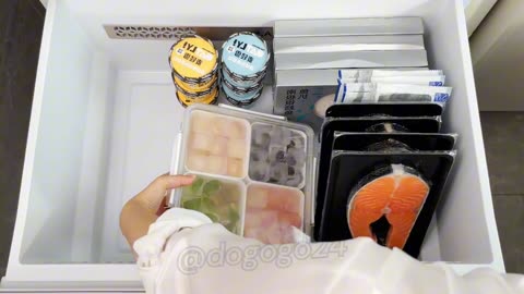 immersive refrigerator storage