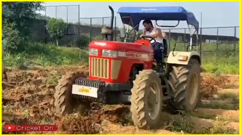 mahendrasing dhoni driving tractor in farm | ms dhoni news | #cricket #msdhoni #cricketnews