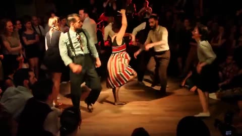Fast feet vintage viral "Paris Jazz Roots Dance Jam" in 2015 (part)