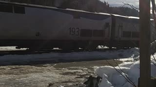 Last Passenger Train Headed East