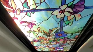 Beautiful Stained-Glass Moonroof