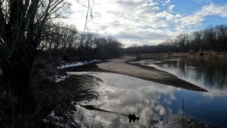 Watching the River - Looking for Signs of Spring