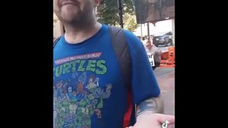 Abortion Activist Shoves Pro-Life Man, Threatens to “Knock Him Out”