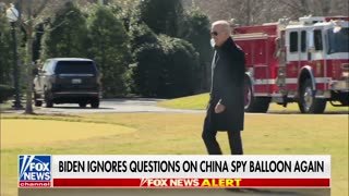 Biden Dodges Questions On Chinese Spy Balloon