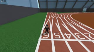 TRACK AND FIELD GAMEPLAY ON ROBLOX!!!