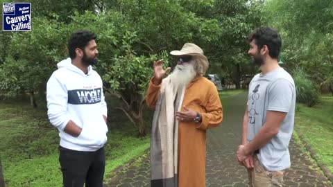 Sadhguru's King Cobra Encounter ft Rakshit Shetty & Diganth