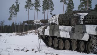 NATO exercises military trainings on Leopard 2, Challenger 2 and Leclerc tanks