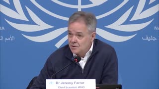 Dr. Jeremy Farrar - WHO Chief of Disinformation