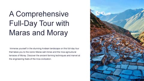 A Comprehensive Full-Day Tour with Maras and Moray