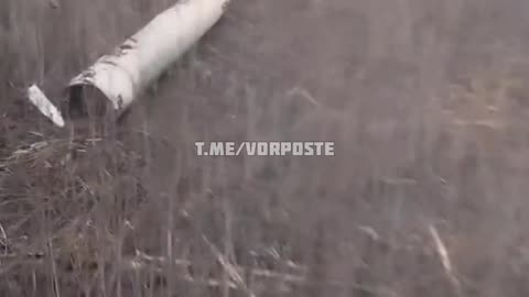 The AFU found an AGM-88 HARM anti-radar missile fired by a Ukrainian fighter.
