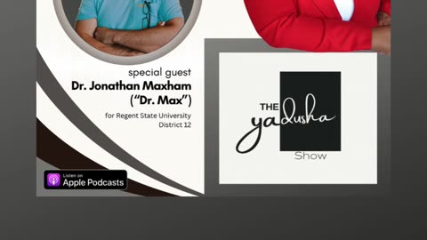 Special Guest: Dr. Jonathan Maxham, Candidate for Regent State University (District 12)