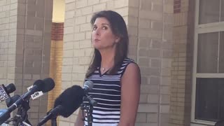 FLASHBACK: Nikki Haley last April, “I would not run if President Trump ran"