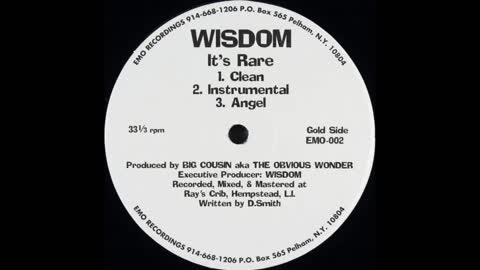 Wisdom - It's Rare [1996]