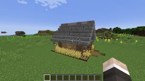 I made a Tiny Safe House in Minecraft