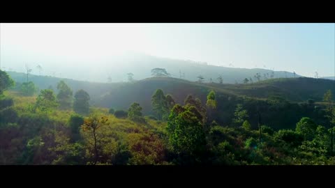 Amazing Nature Scenery Sunrise Sunrise video Drone Footage Free