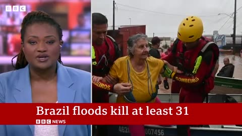 Brazil floods: Dam collapses and death toll rises in Rio Grande do Sul | BBC News