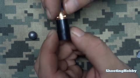 Muzzle loading tip for shooting conical bullets with cloth patches