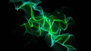 Without Void Green Background Loop Animation Motion Graphic Video Screensaver Wallpaper