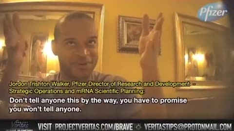 Project Veritas confront YouTube VP about their ban on video of Pfizer VP virus mutation...