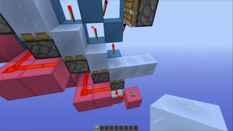 Minecraft: Automatic Piston Stairs [Tutorial]