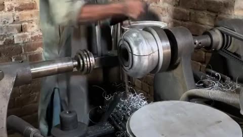 Silver crockery making procedure