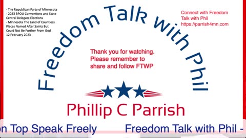 Freedom Talk with Phill - 12 February 2023