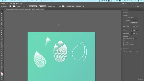 How to make a Linocut effect in Adobe Illustrator CC