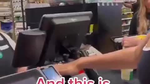 Womans Experience Using Amazon Palm Scanning Payment Machine Goes Viral