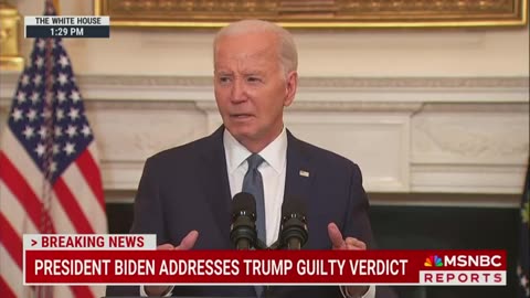 Biden Smiles Awkwardly While Dodging Question About Trump’s Claim That He’s a ‘Political Prisoner’