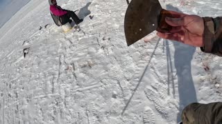 4 Day Fishing + Hunting Catch & Cook in an Inuit Village (Best Ice Fishing in the World)